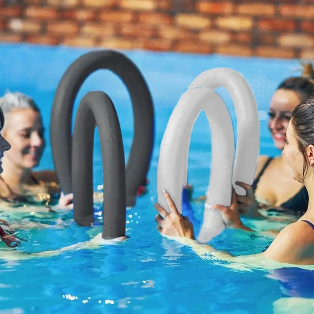 Foam Pool Noodle - แท่งโฟมลอยน้ำแบบยืดหยุ่น 1 ชิ้น สีพื้น ลอยตัวได้ดี สำหรับสระว่ายน้ำ