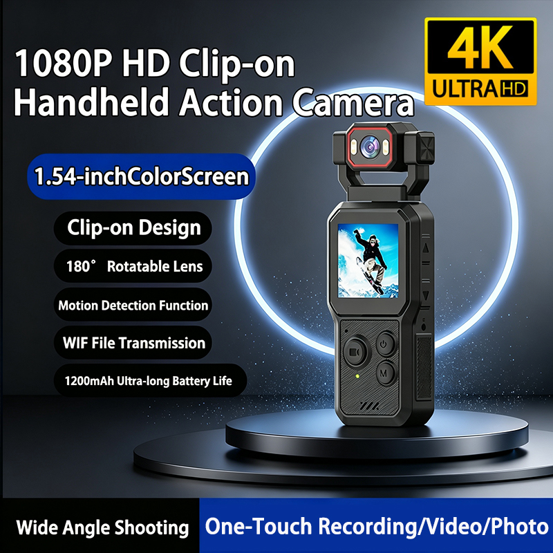 Sports Equipment Video - กล้องกีฬา 4K พร้อมเซ็นเซอร์ CMOS ขนาด 1.54