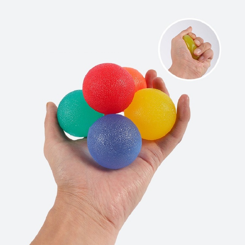 Sports Equipment Images - ด้ามจับไข่บริหารมือลูกบอลบริหารนิ้ว peralatan olahraga rumahan ฟิตเนสยิมฟิตเนสที่จับมือยืดมือเพิ่มความแข็งแรงของกล้ามเนื้อ