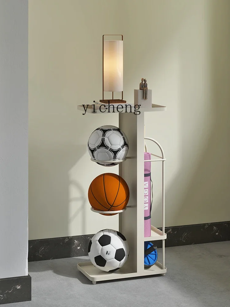 Sports Equipment In School - ชั้นวางอุปกรณ์กีฬาโรงเรียน Y1 ชั้นวางอุปกรณ์ฟิตเนส ชั้นวางเสื่อโยคะ