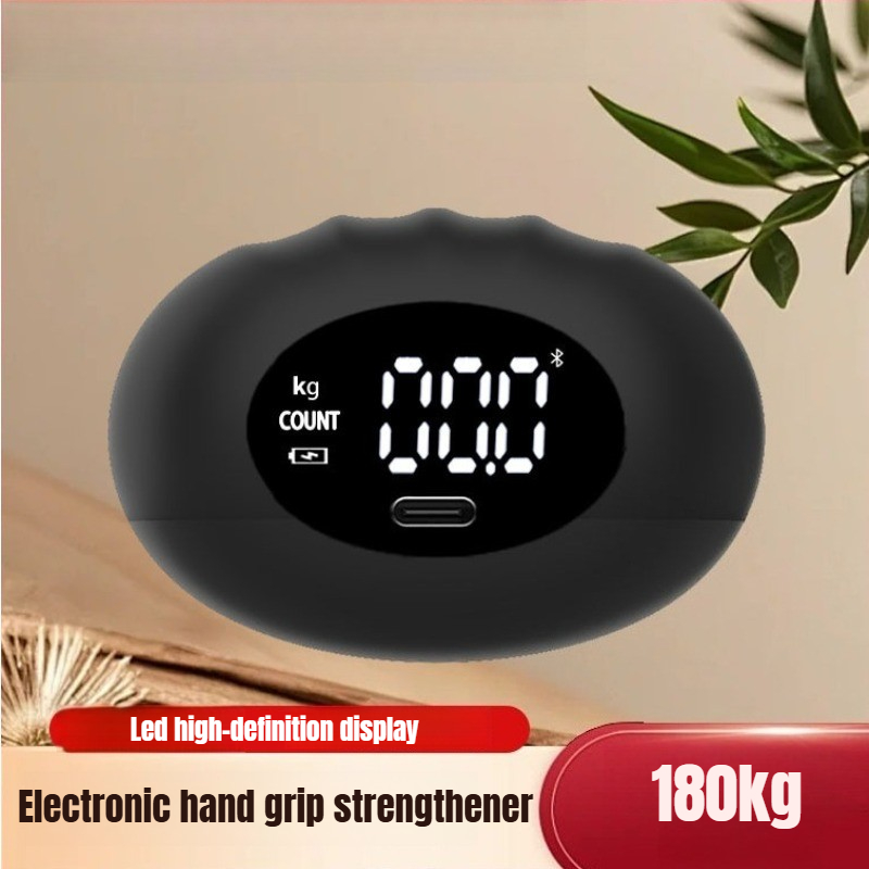 Sports Equipment Images - เครื่องวัดแรงบีบมือดิจิตอลแบบ Ergonomic รับน้ำหนักได้ 180 กก. พร้อมจอ