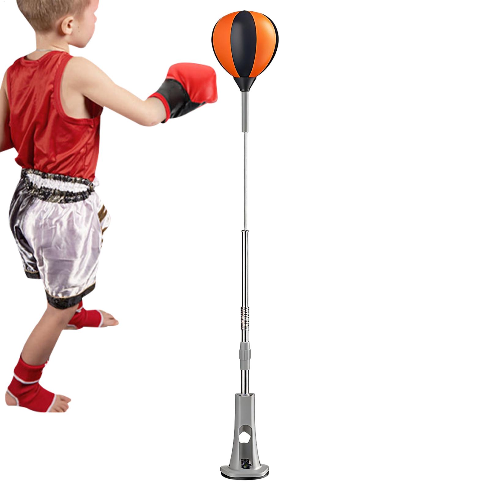 Sports Equipment For Training - กระสอบทรายตั้งพื้น, กระสอบทรายพร้อมขาตั้ง, เป้าซ้อมมวยแบบตั้งตรง อุปกรณ์ฝึกซ้อมออกกำลังกาย ฐานดูดติดพื้น ปรับความสูงได้