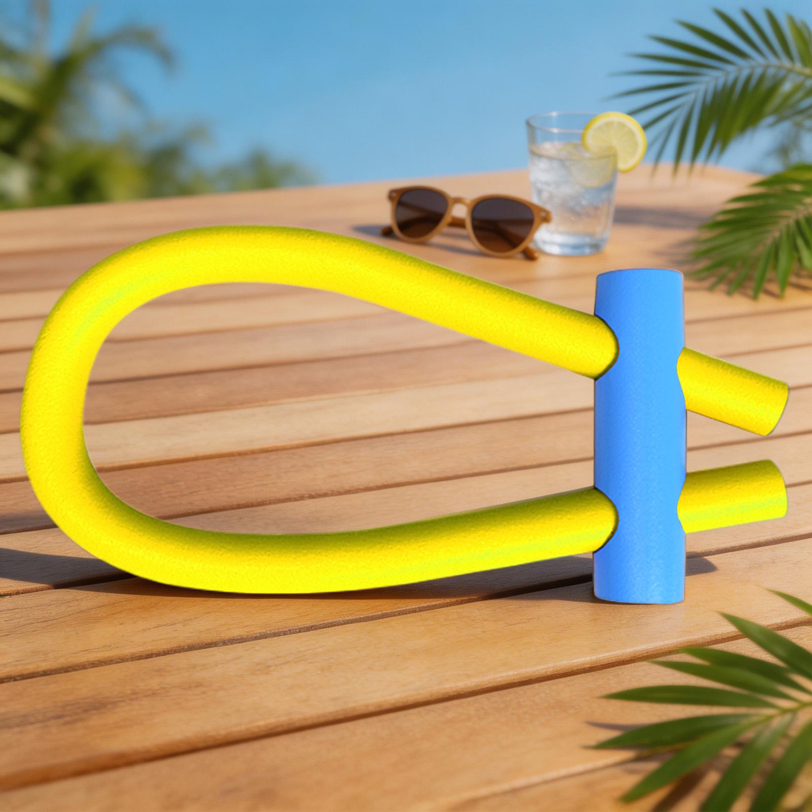 Foam Pool Noodle - โฟมลอยน้ำอเนกประสงค์ โฟมนุ่มพองลมได้ พร้อมตัวเชื่อมต่อ โฟมลอยน้ำสำหรับเด็กและผู้ใหญ่ ออกกำลังกาย เล่นกีฬา