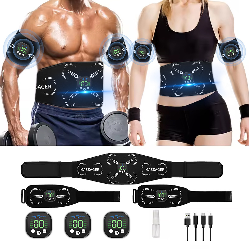 Sports Equipment Images - เครื่องกระตุ้นกล้ามเนื้อ EMS เครื่องฝึกกล้ามเนื้อหน้าท้อง บริหารกล้ามเนื้อแขน หน้าท้อง ขา
