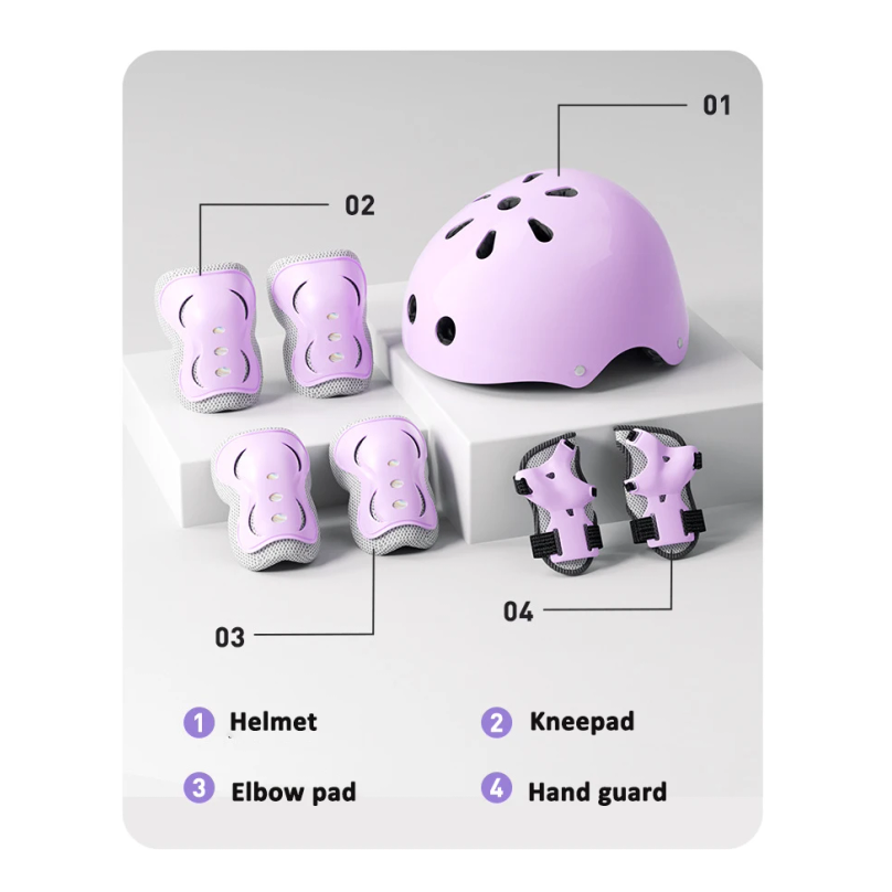 ชุดอุปกรณ์ป้องกันเด็ก 6/7 ชิ้น - Sports Equipment 7 Year Old บทวิจารณ์และราคา