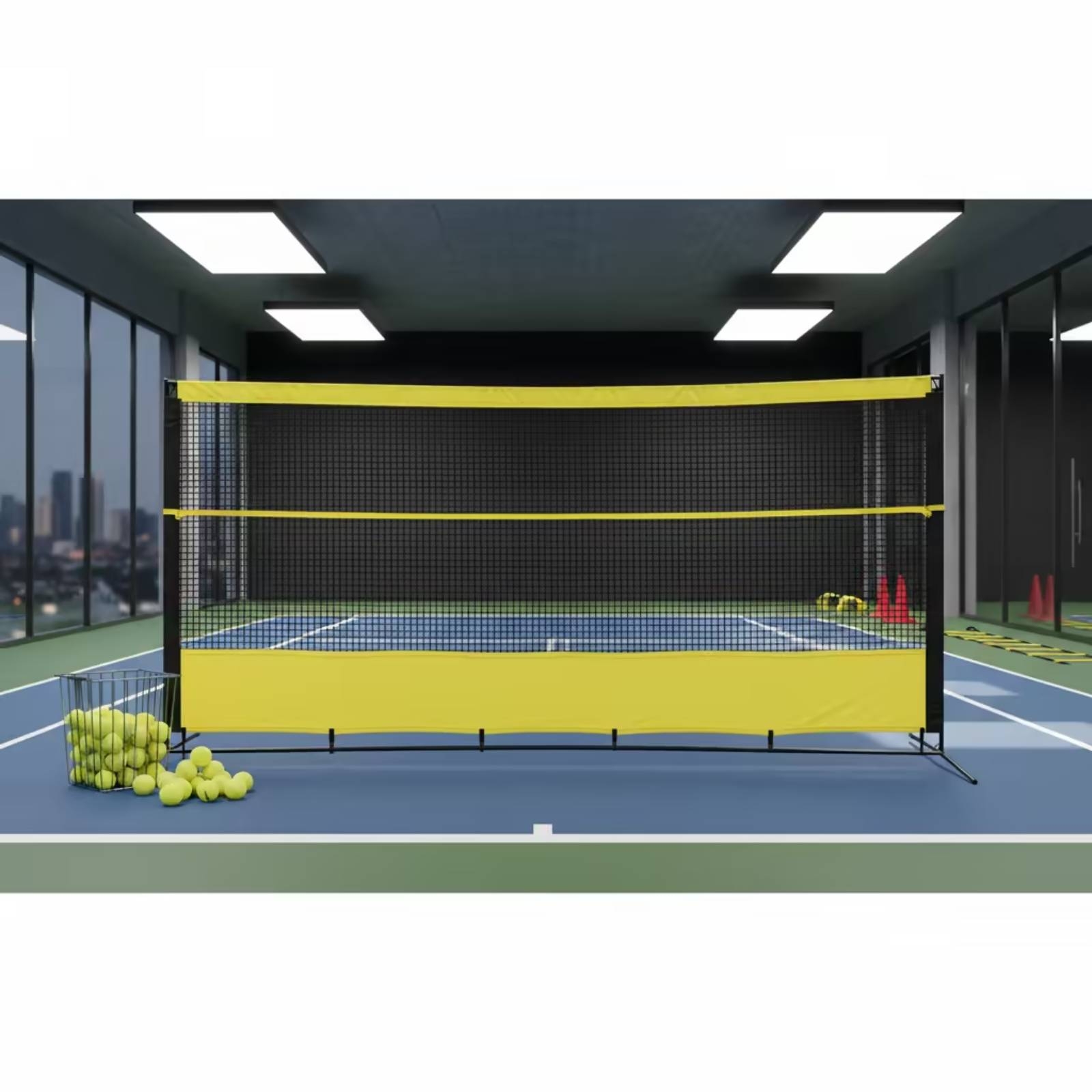 ตาข่ายซ้อมเทนนิสแบบพกพา พร้อมก - Sports Equipment For Training บทวิจารณ์และราคา