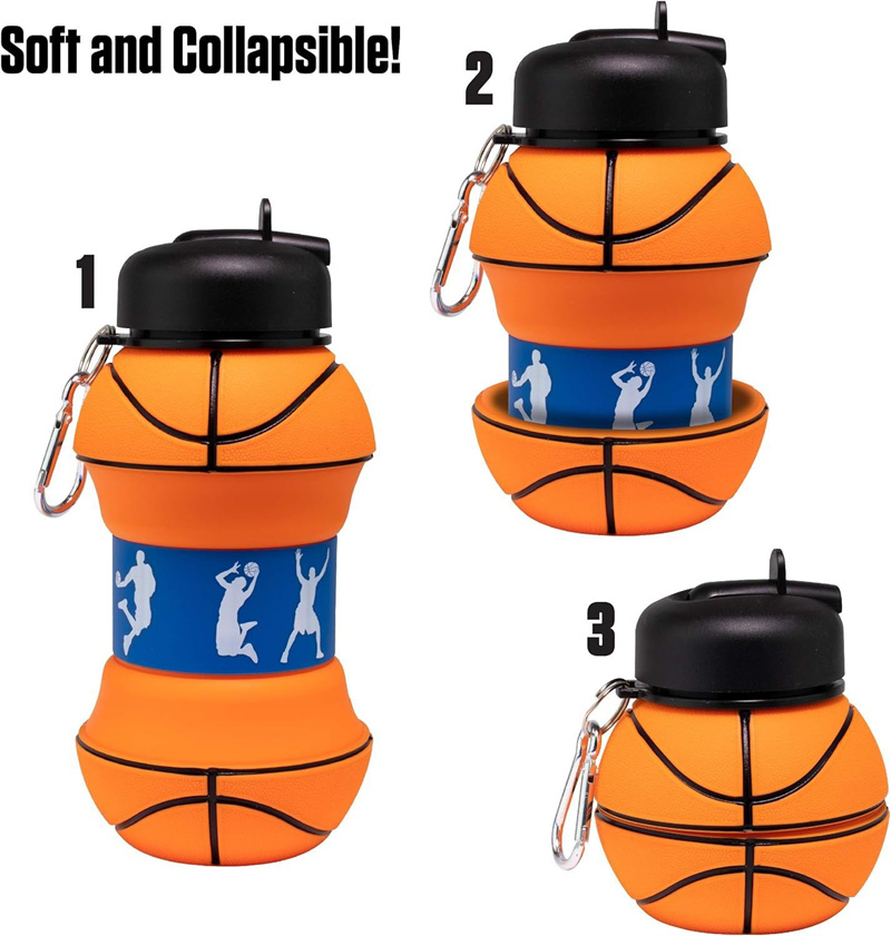 ขวดน้ําพับ Camping ถ้วยแก้วกีฬ - Sports Equipment In School บทวิจารณ์และราคา