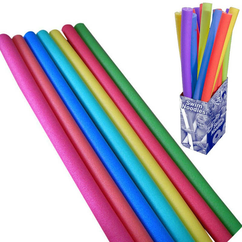 แท่งโฟมลอยน้ำสำหรับช่วยฝึกว่าย - Foam Pool Noodle บทวิจารณ์และราคา