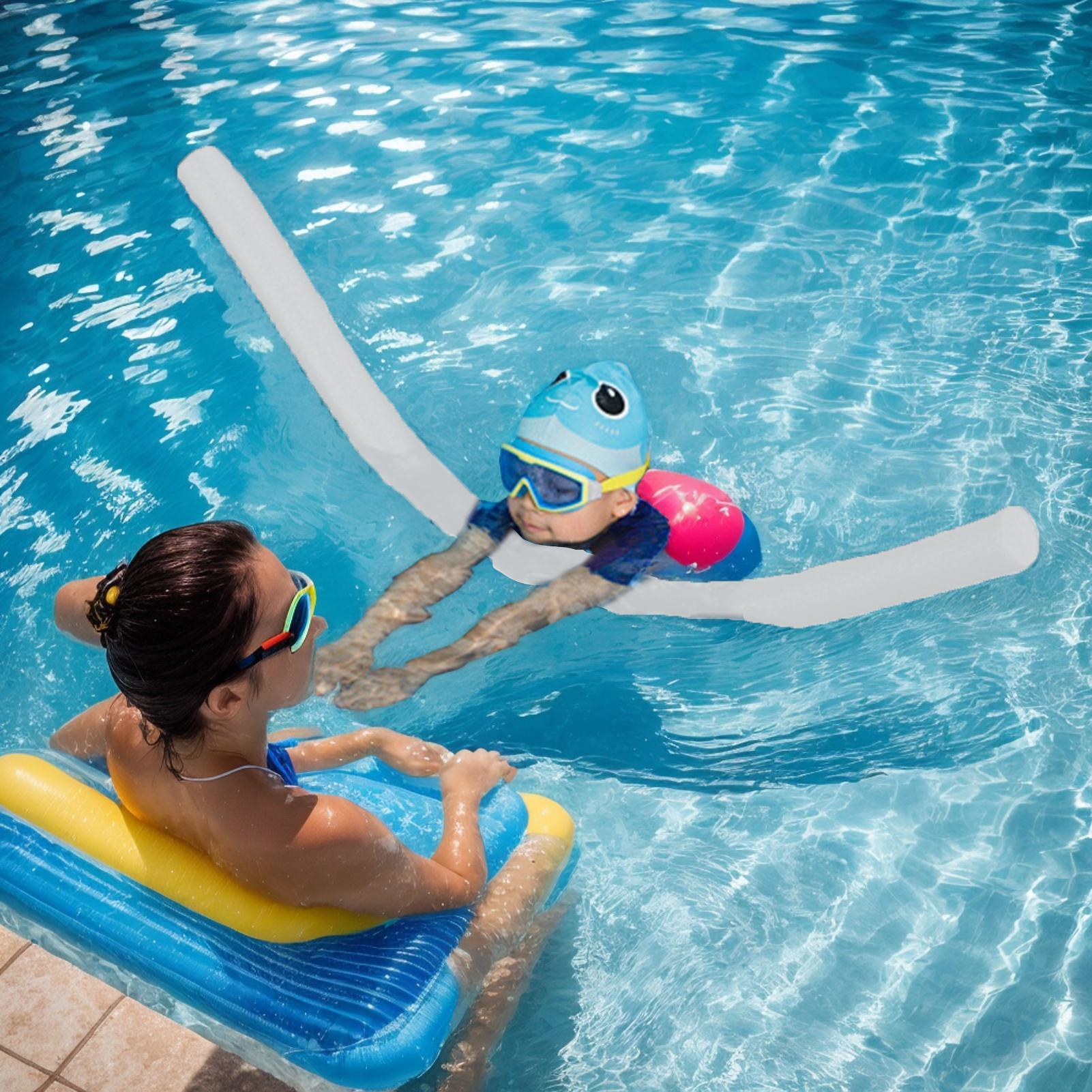 แท่งโฟมลอยน้ำสำหรับสระว่ายน้ำ  - Foam Pool Noodle บทวิจารณ์และราคา