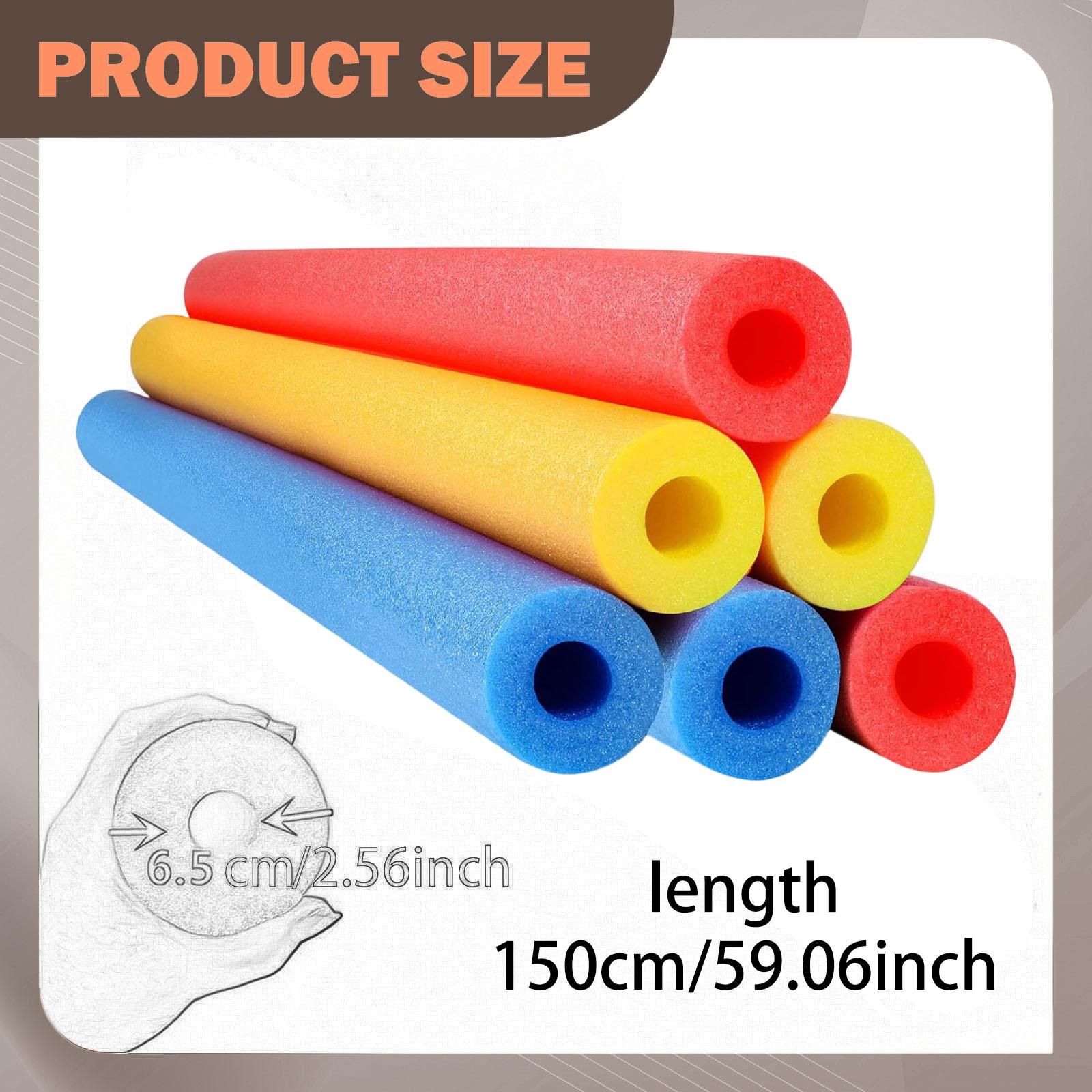 แท่งโฟมลอยน้ำ 6 ชิ้น แบบใช้ซ้ำ - Foam Pool Noodle บทวิจารณ์และราคา