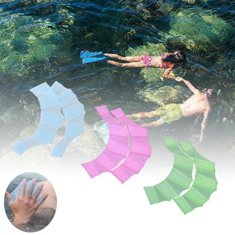 ถุงมือว่ายน้ำซิลิโคนแบบใหม่สำห - Sports Equipment 7 Year Old บทวิจารณ์และราคา