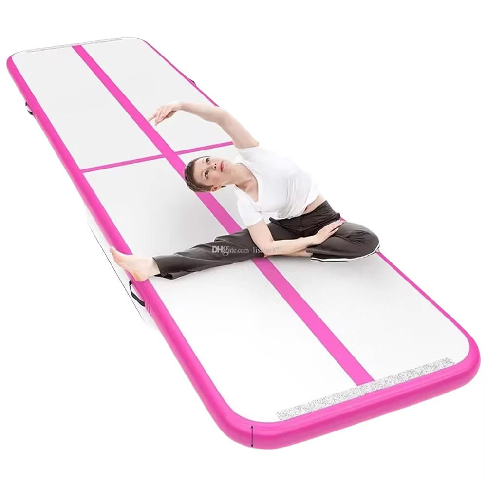 แผ่นรองออกกำลังกายแบบเป่าลมสำห - Tumbling Air Track บทวิจารณ์และราคา