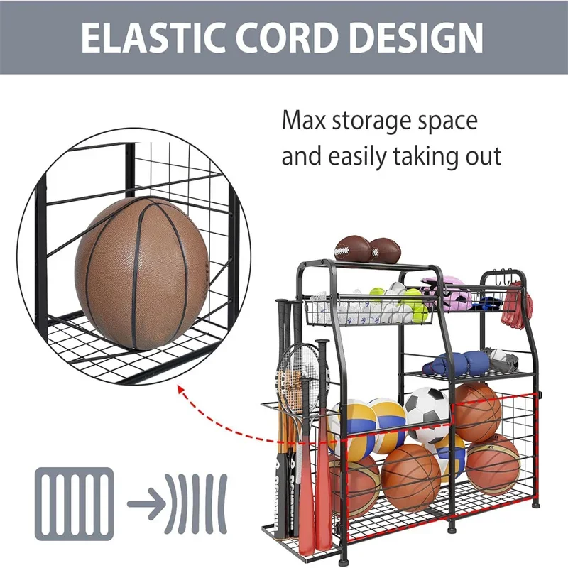 ชั้นวางเก็บลูกบอล 2026 สำหรับจ - Sports Equipment Outdoor Storage บทวิจารณ์และราคา
